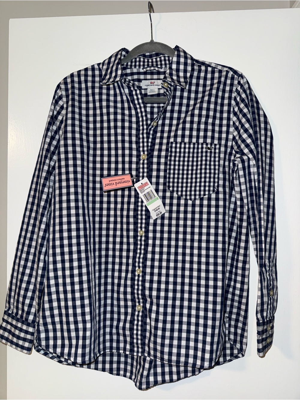 Vineyard Vines Gingham Button-Up Shirt